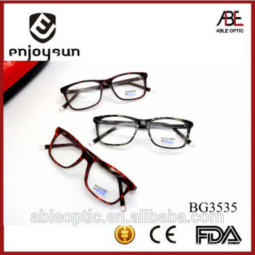 high quality 2015 MULTI colored fashion design acetate hand made spectacles optical frames eyewear eyeglasses